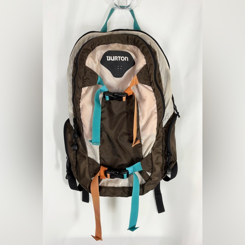 Burton Day Hiker Backpack 20L Brown Pale Pink Back to School Travel Functional